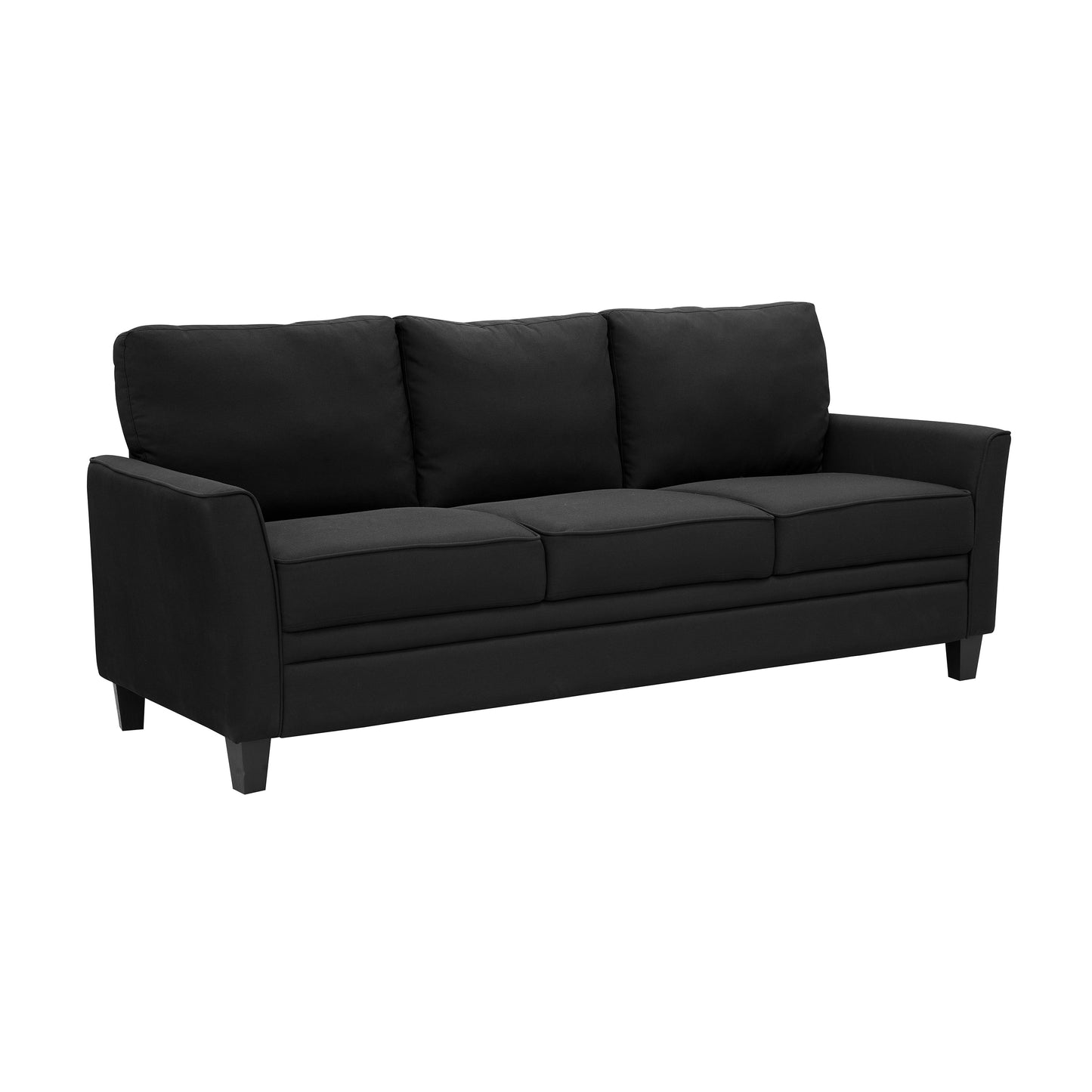 Auden 81" 3 Seat Classic Modern Sofa, Gray