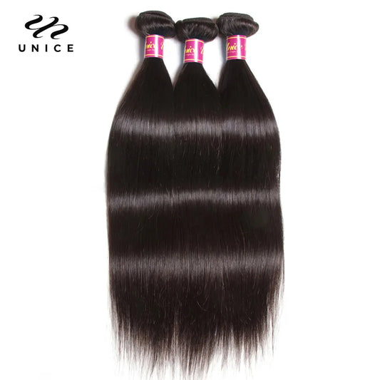 HAIR 30 Inch Brazilian Bone Straight Hair Bundles 100% Human Hair Weave Bundles Straight Virgin Hair Extension 1/3/4 PCS