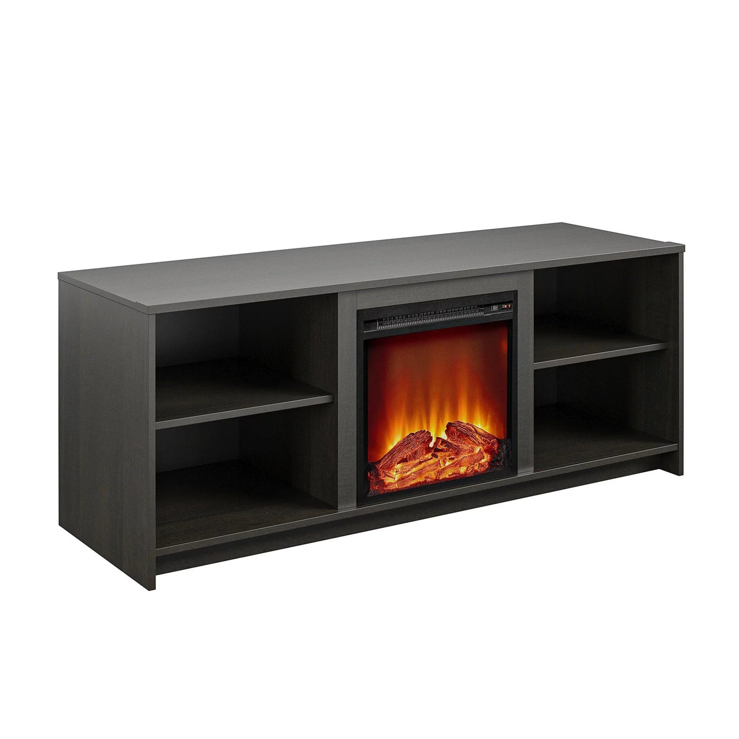 Fireplace TV Stand for Tvs up to 65", Espresso