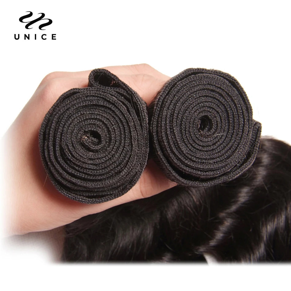 Hair 3PCS Natural Wave Peruvian Hair Bundles 100% Human Hair Weaves 8"-26" Natural Color Remy Hair Extension Free Shipping